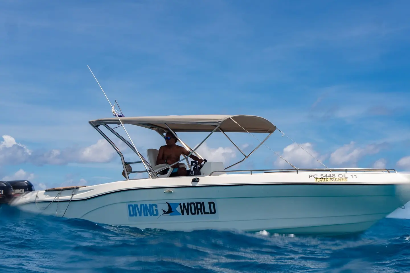 Diving at Trou aux Biches Beachcomber Golf Resort and Spa Mauritius